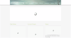 Desktop Screenshot of janemarsching.com